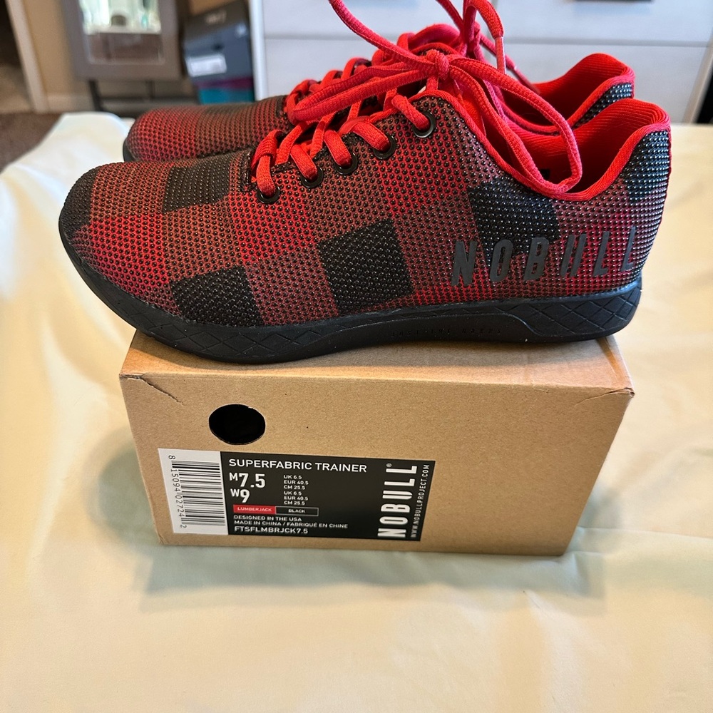 NOBULL Lumberjack Black Superfabric Trainers